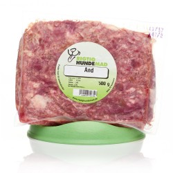 Andekød m skrog 500g