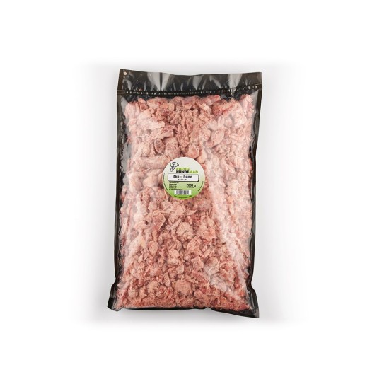 Øko-høne med brusk og ben 2kg