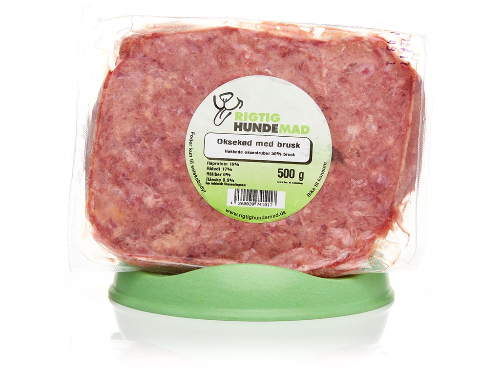 Oksekød med brusk 500g